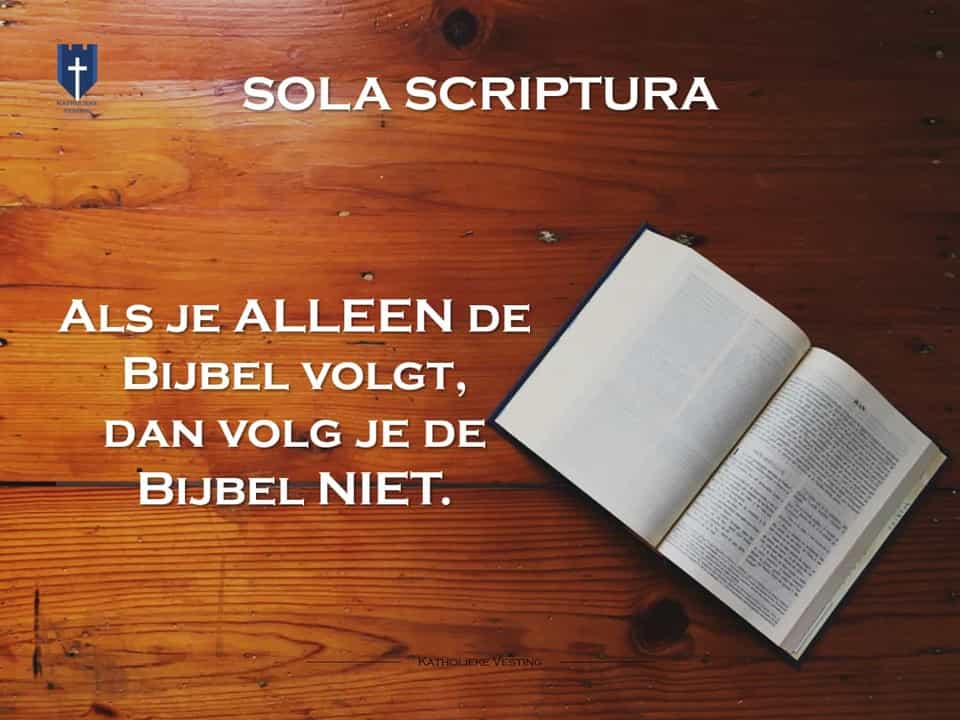 Sola Scriptura