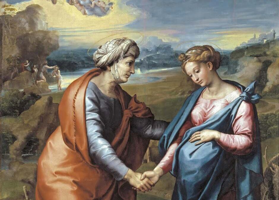 De Visitatie van Raffaello Sanzio Raphael